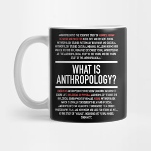 Anthropology Defined - Anthropologist Mug